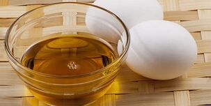 Яйца с масло за приготвяне на лечебен мехлем