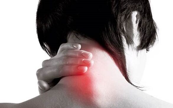 болка в шията с остеозондроза